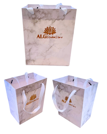 Custom Luxury Marble Gift Bags