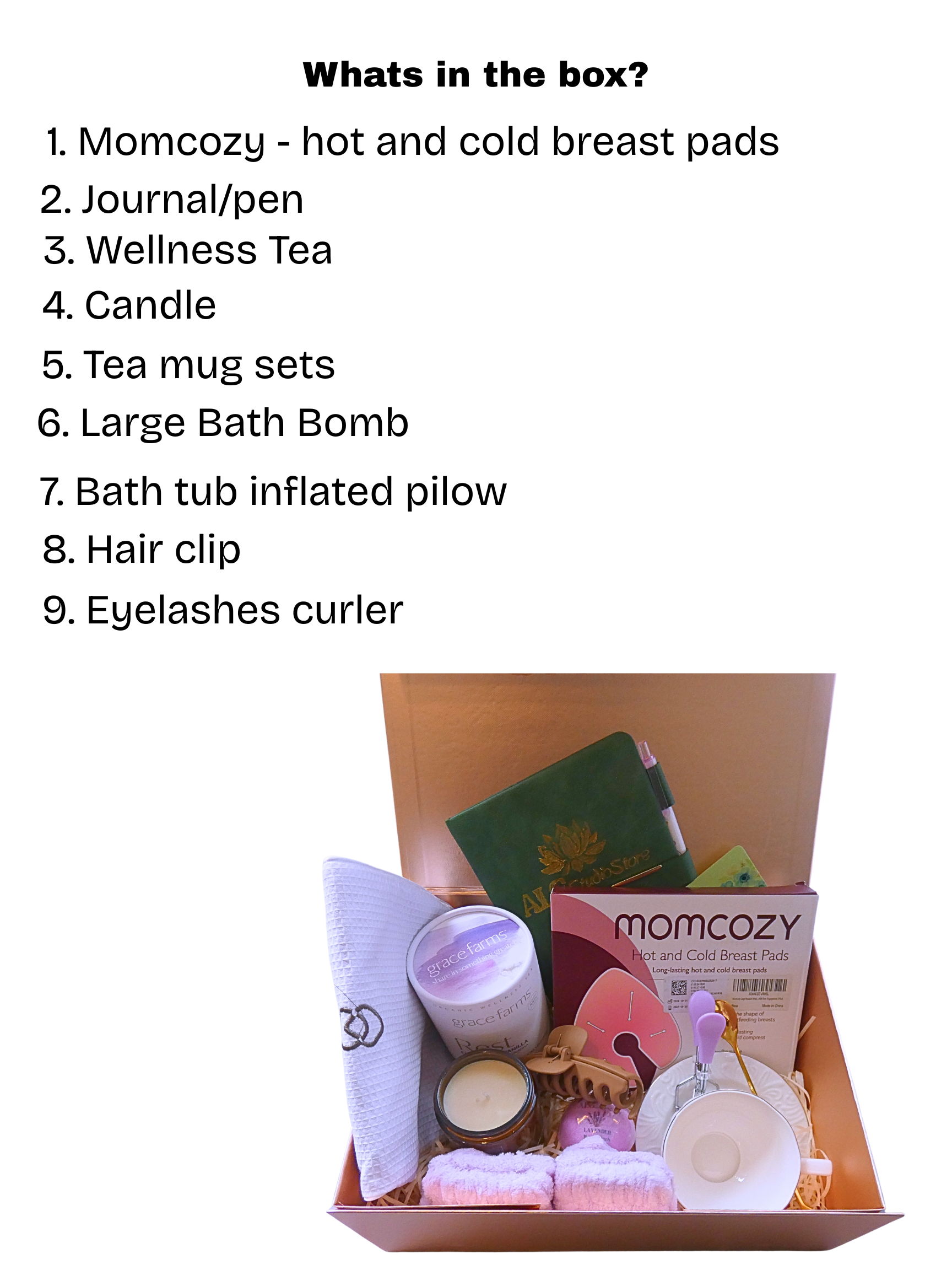 Wellness Self-Care Gift Set for New Moms | Momcozy Comfort