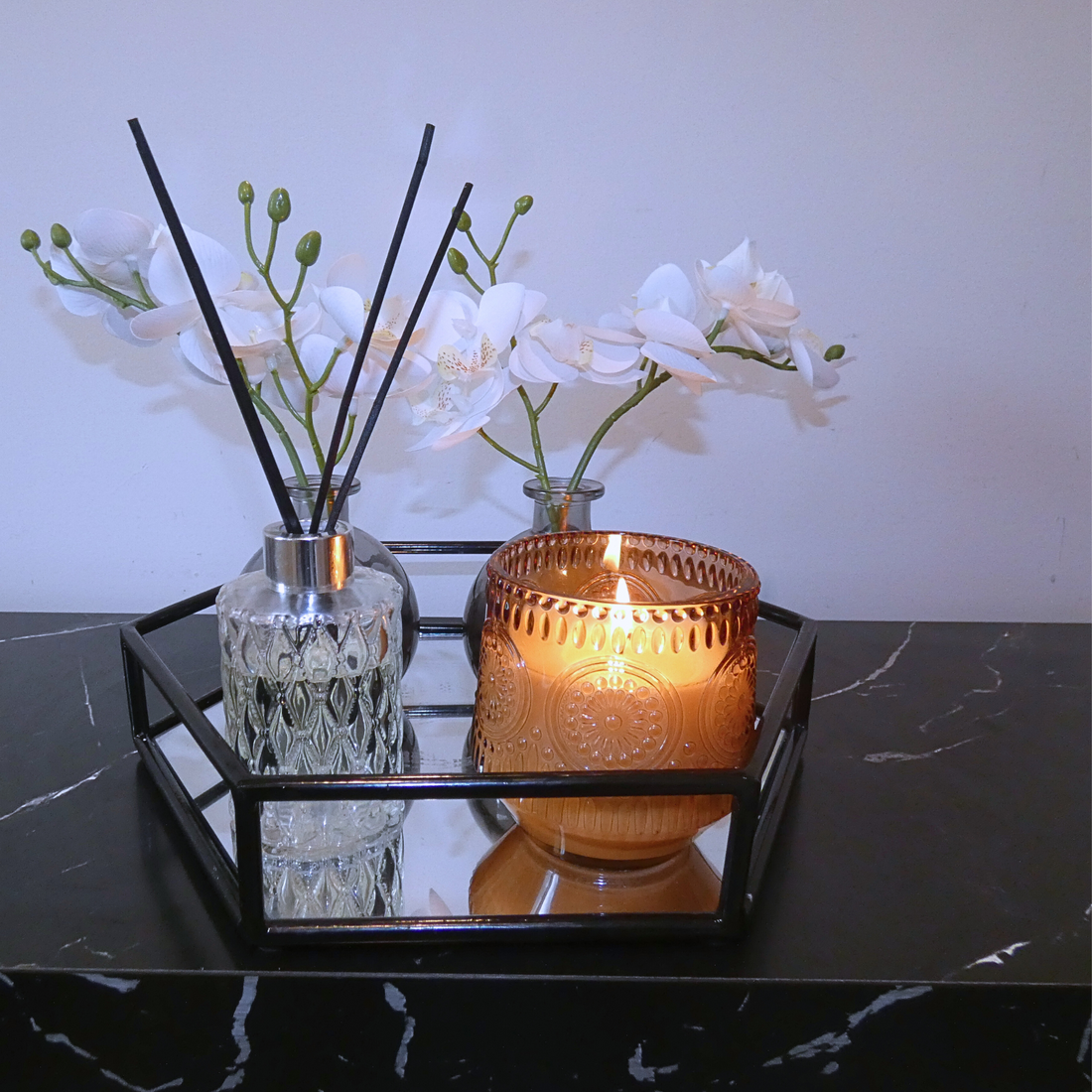 Eco-Friendly Terracotta Candle – Natural Scented Décor