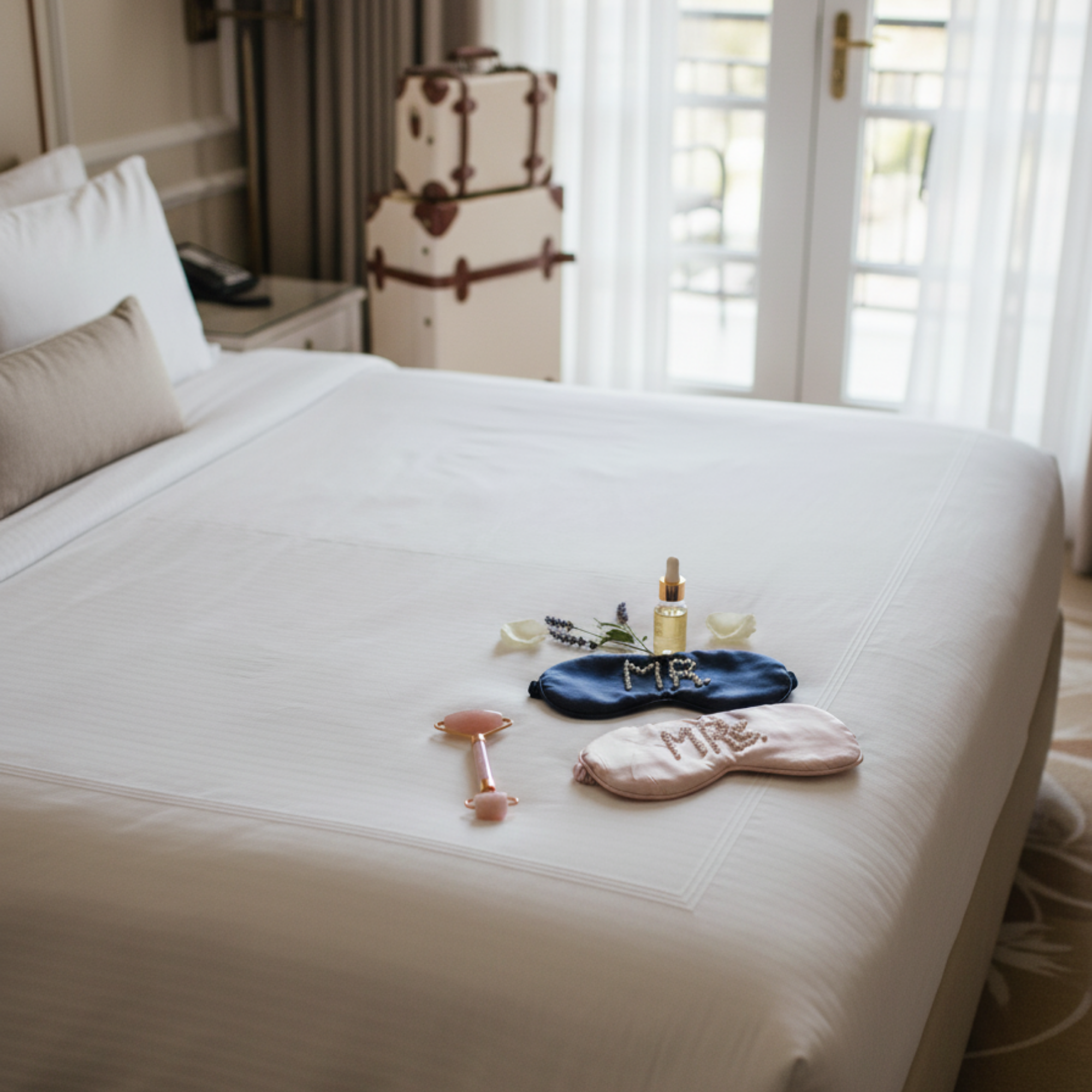 Personalized Newlywed Wellness Self-Care Gift Box for Honeymoon Travel - PRE-ORDER