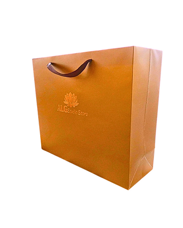 Champagne Gold customized Luxury Gift Bags