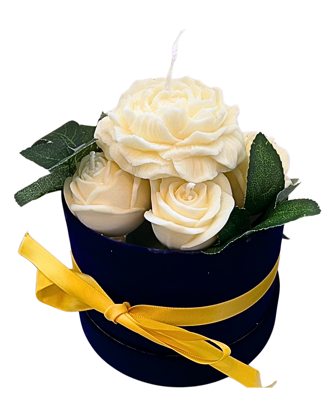 Peony Rose Candle Gift Set – Natural Soy Wax | Luxury Floral Scented Gift Box by ALGelysianFlamesCo