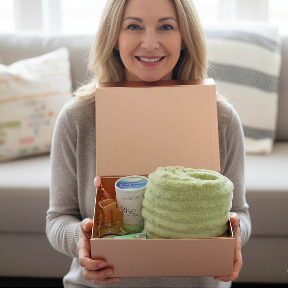Personalized Travel Wellness Self-Care Gift Set | Luxe Spa Kit